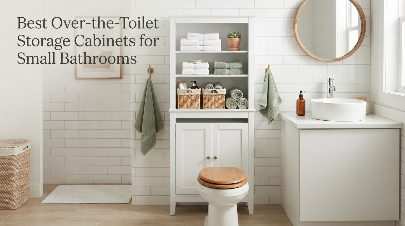 Best Over-the-Toilet Storage Cabinets for Small Bathrooms