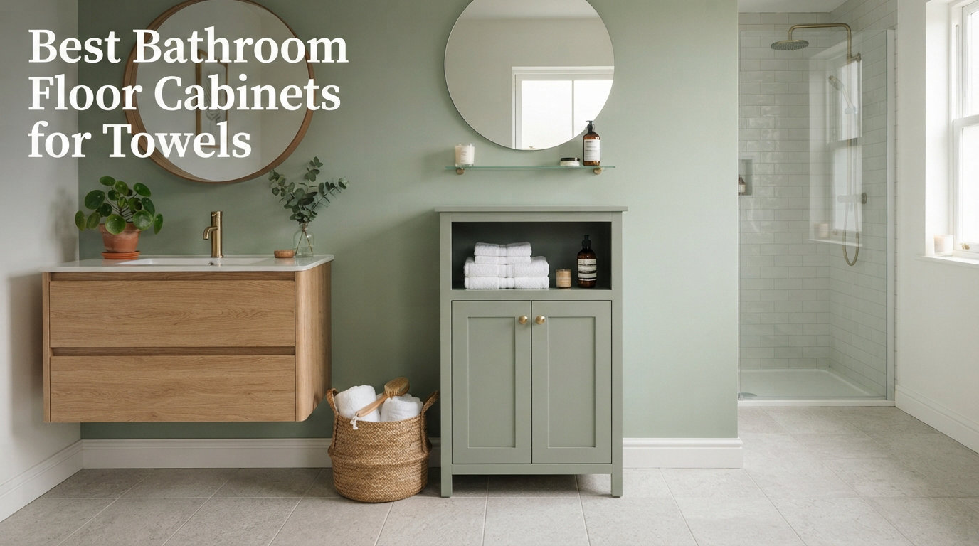 Best Bathroom Floor Cabinets for Towels