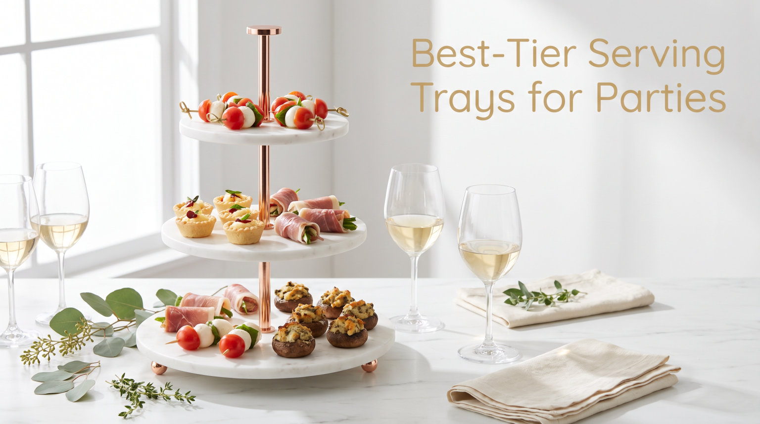 Best 3-Tier Serving Trays for Parties