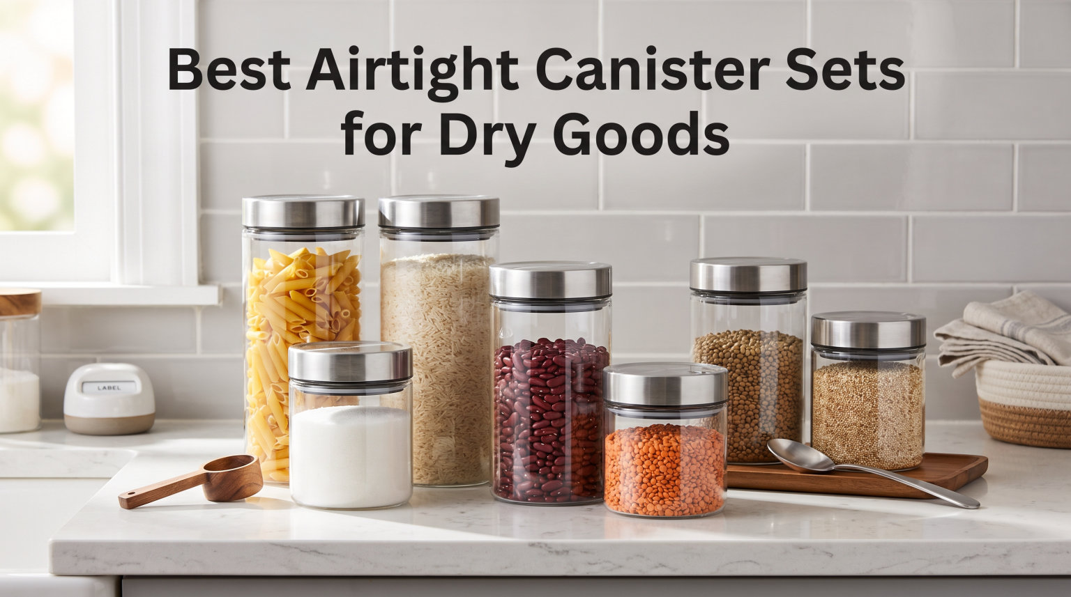 Best Airtight Canister Sets for Dry Goods