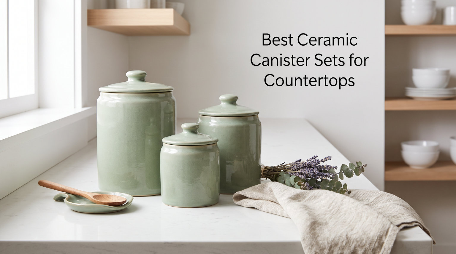 Best Ceramic Canister Sets for Countertops