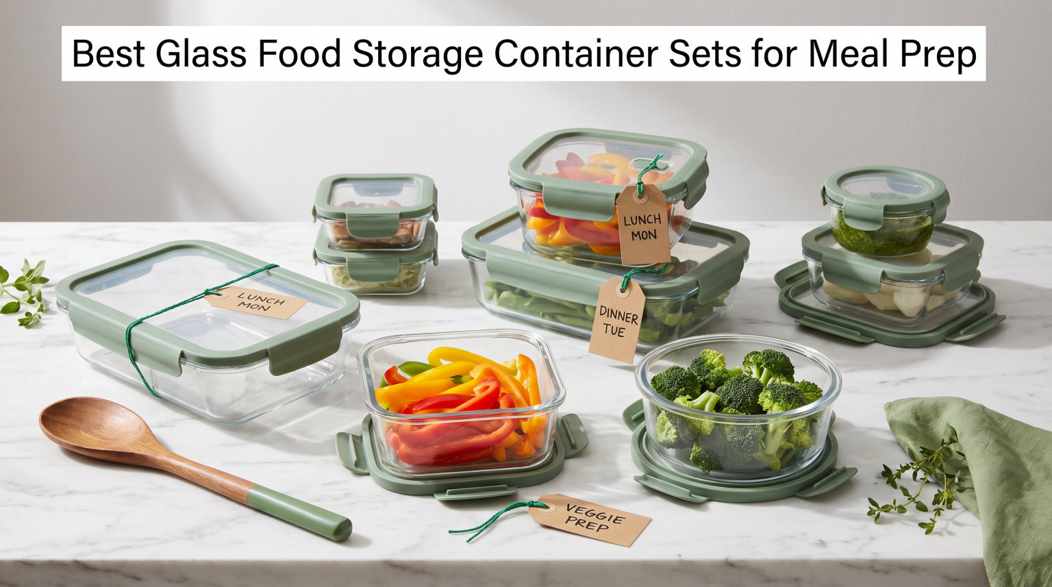 Best Glass Food Storage Container Sets for Meal Prep