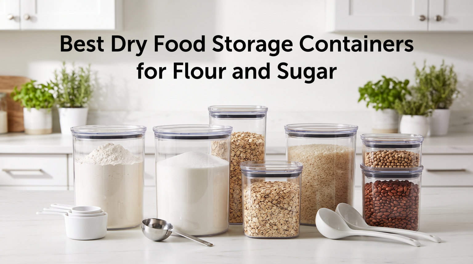 Best Dry Food Storage Containers for Flour and Sugar