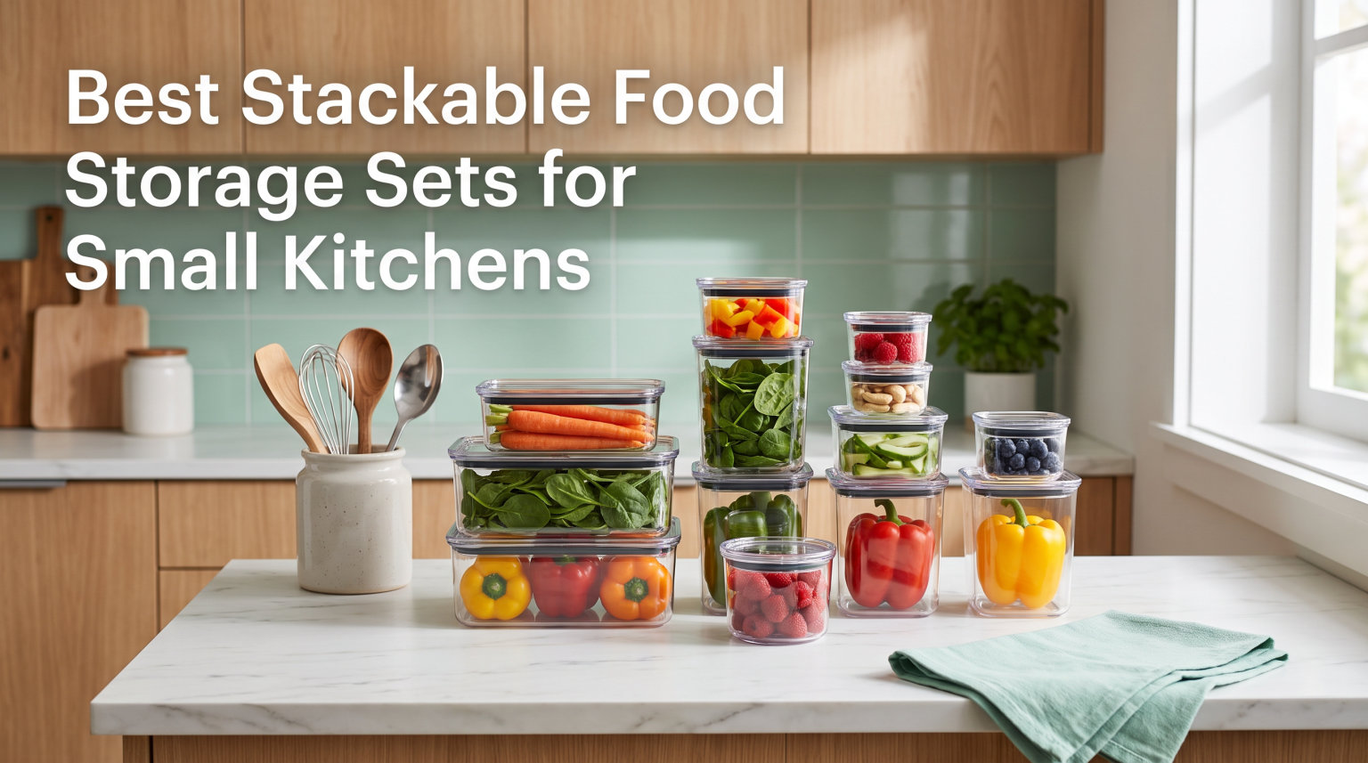 Best Stackable Food Storage Sets for Small Kitchens