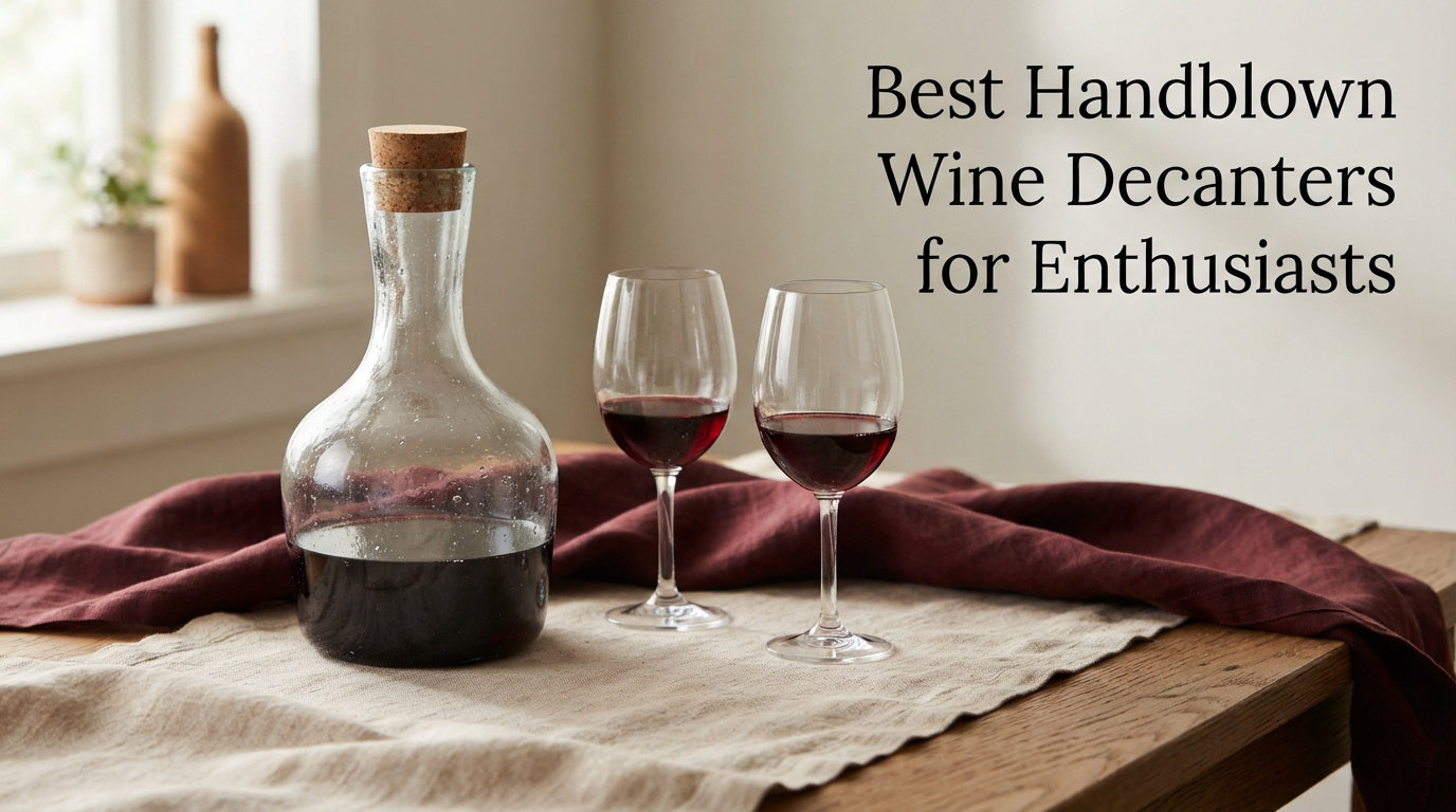 Best Handblown Wine Decanters for Enthusiasts