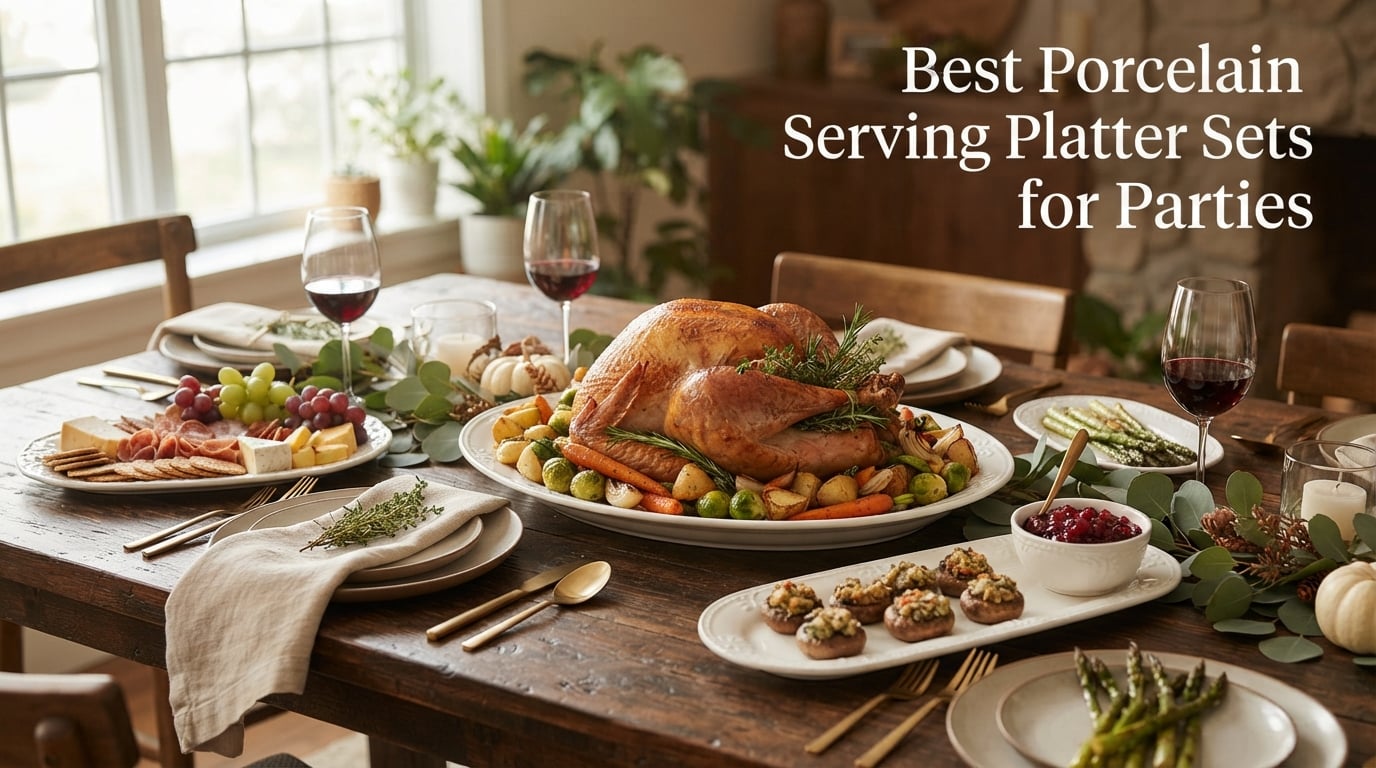 Best Porcelain Serving Platter Sets for Parties