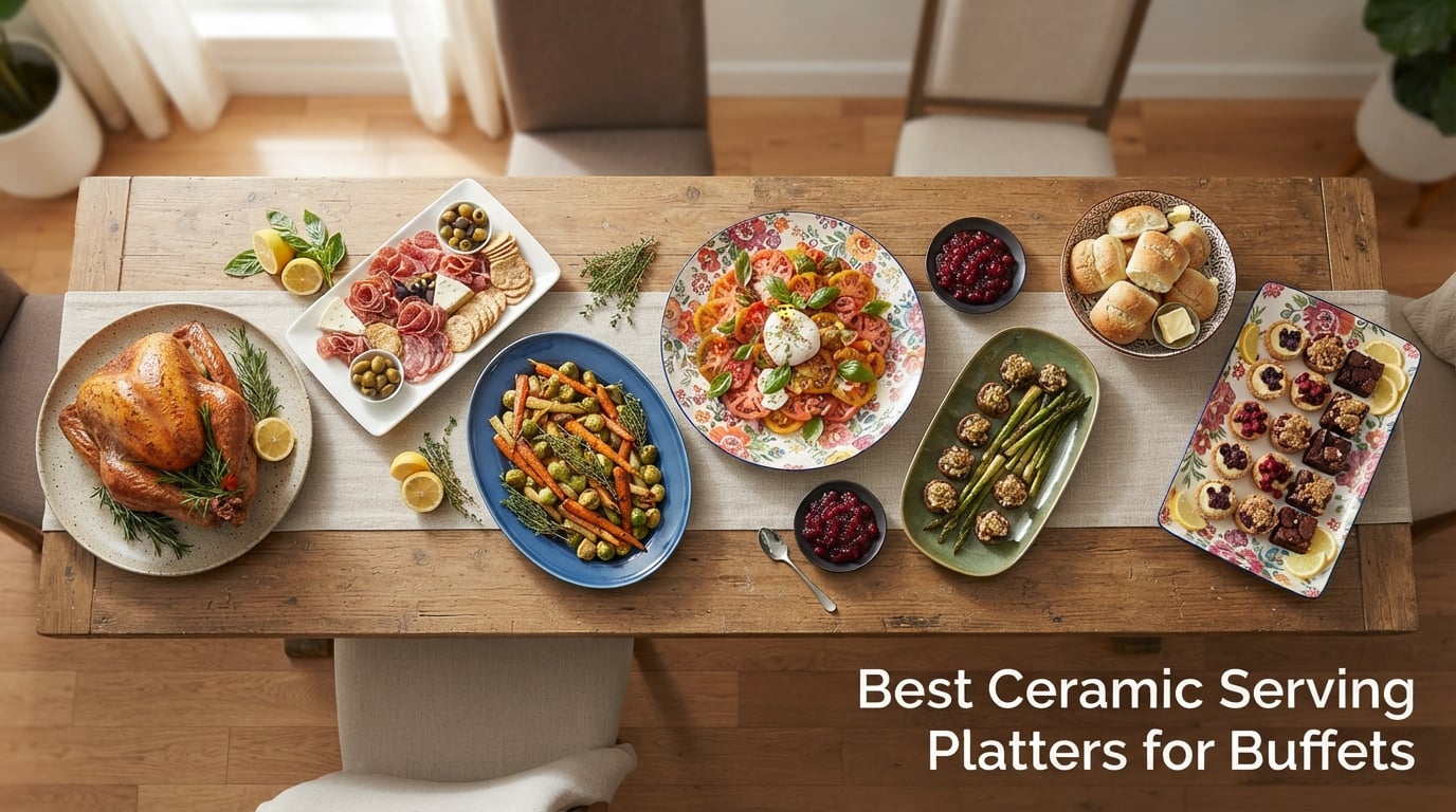 Best Ceramic Serving Platters for Buffets