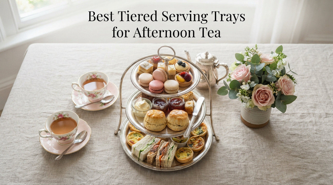 Best Tiered Serving Trays for Afternoon Tea