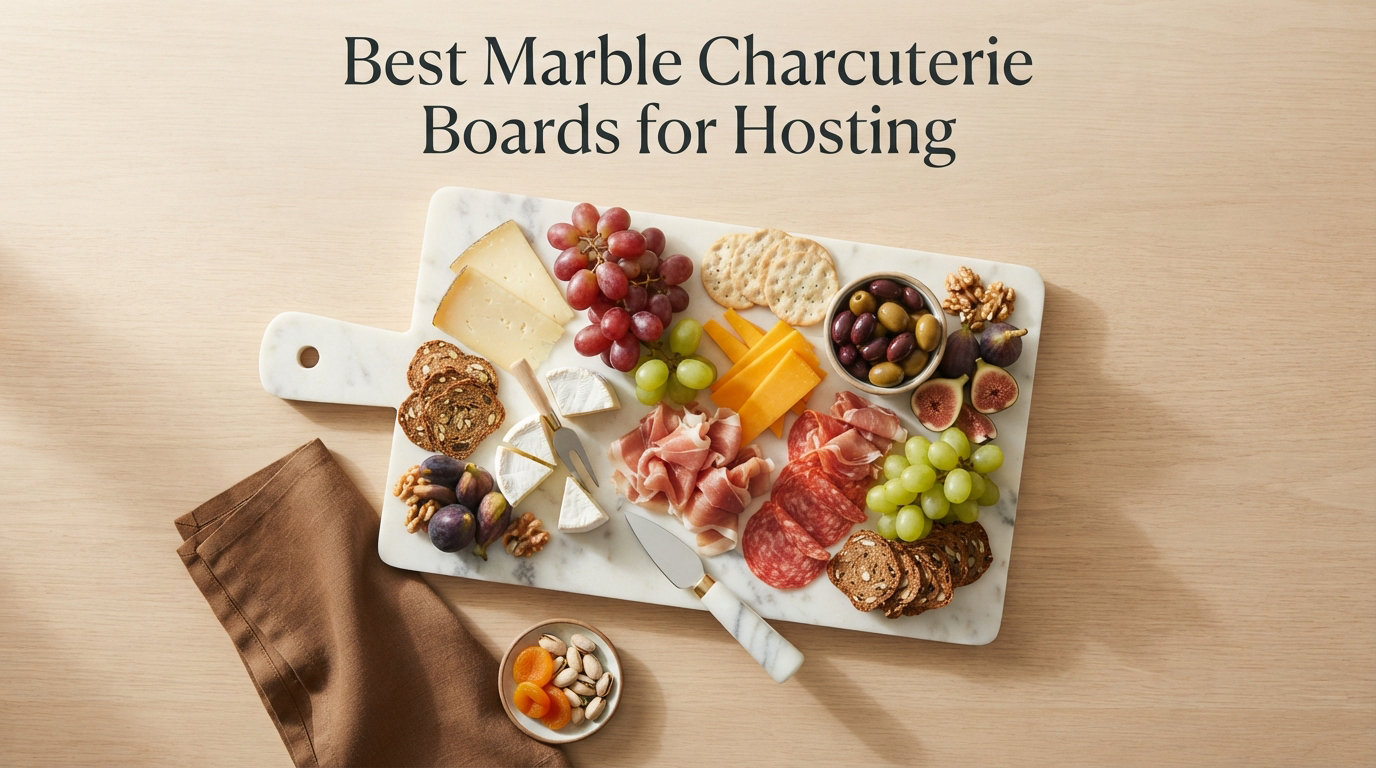 Best Marble Charcuterie Boards for Hosting