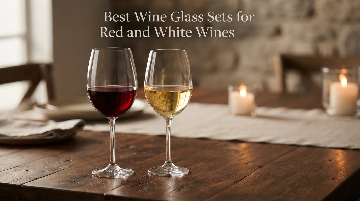 Best Wine Glass Sets for Red and White Wines