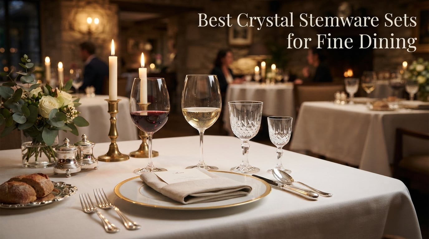 Best Crystal Stemware Sets for Fine Dining