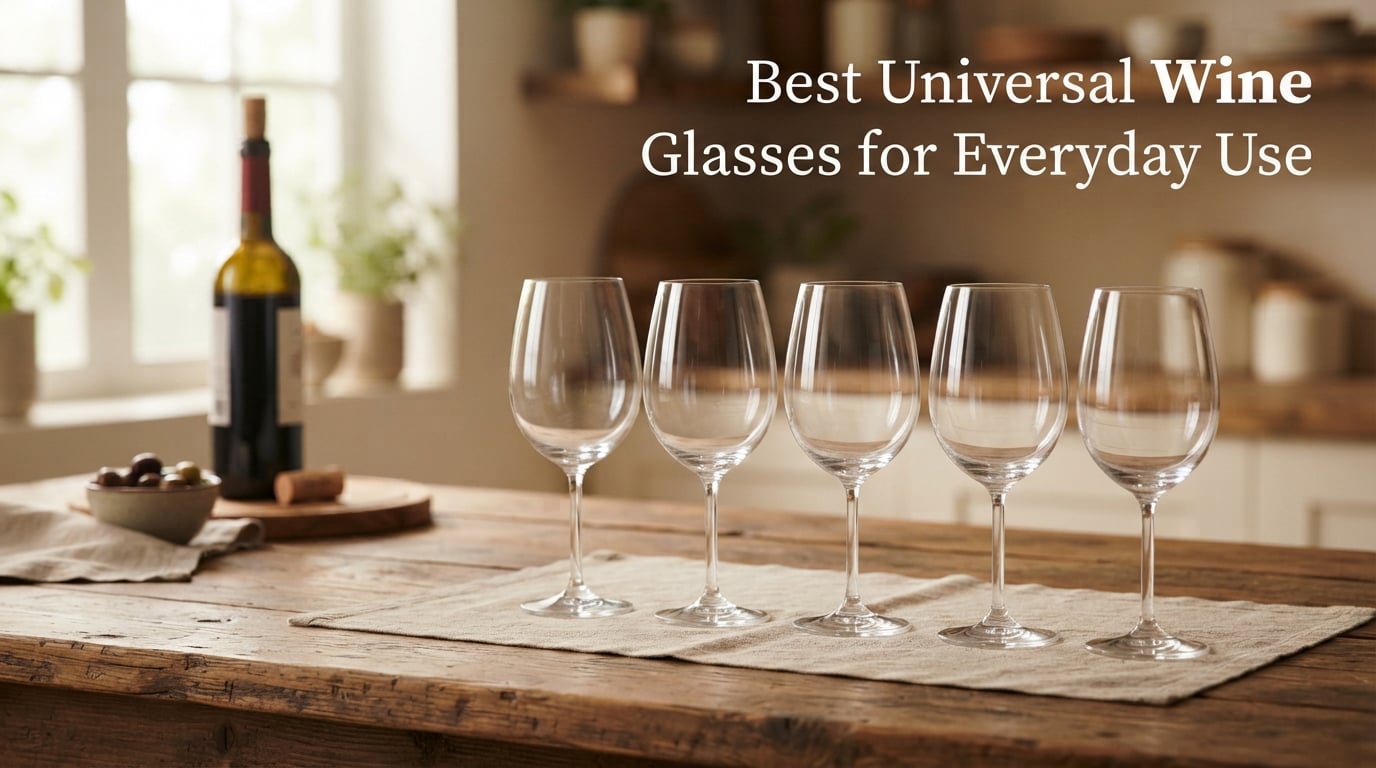 Best Universal Wine Glasses for Everyday Use
