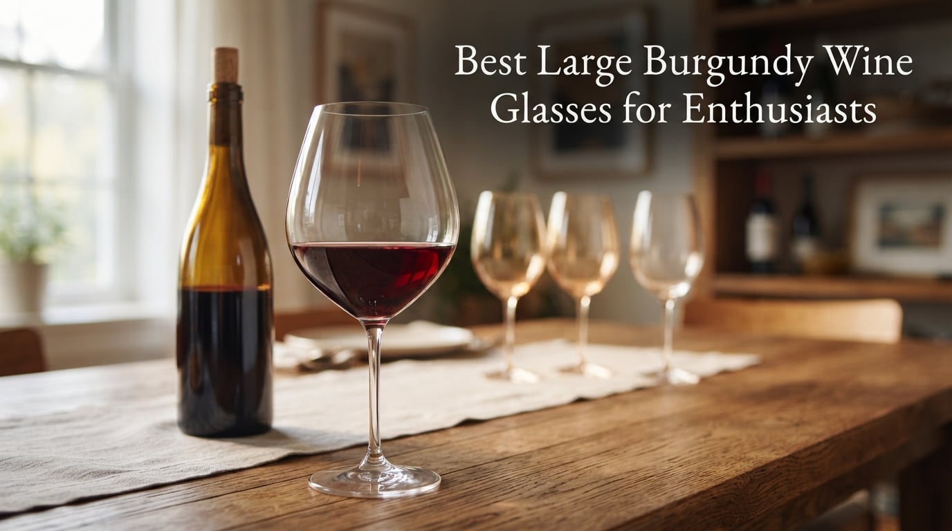 Best Large Burgundy Wine Glasses for Enthusiasts