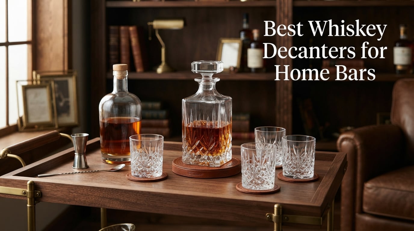 Best Whiskey Decanters for Home Bars