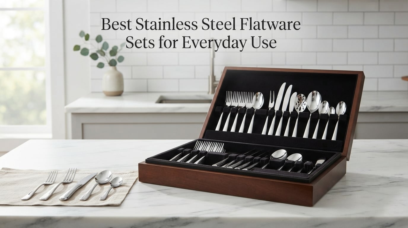 Best Stainless Steel Flatware Sets for Everyday Use