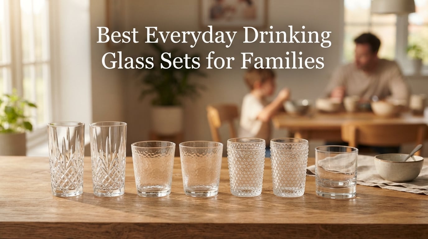Best Everyday Drinking Glass Sets for Families