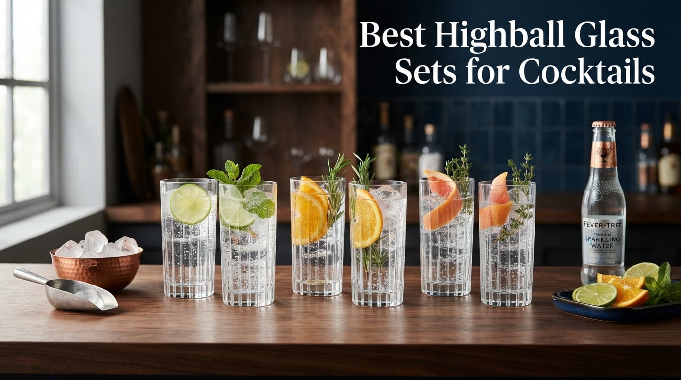 Best Highball Glass Sets for Cocktails