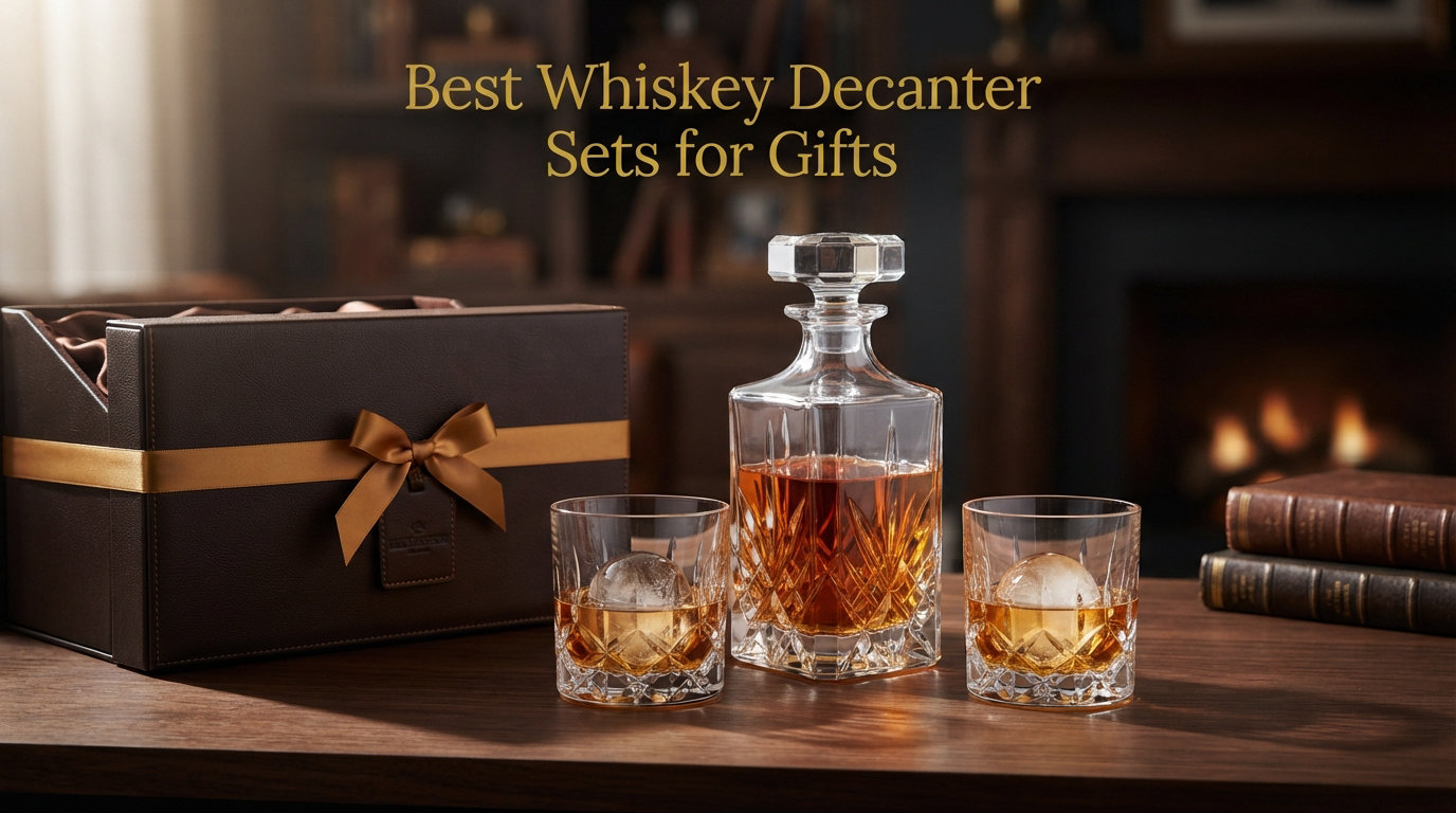 Best Whiskey Decanter Sets for Gifts