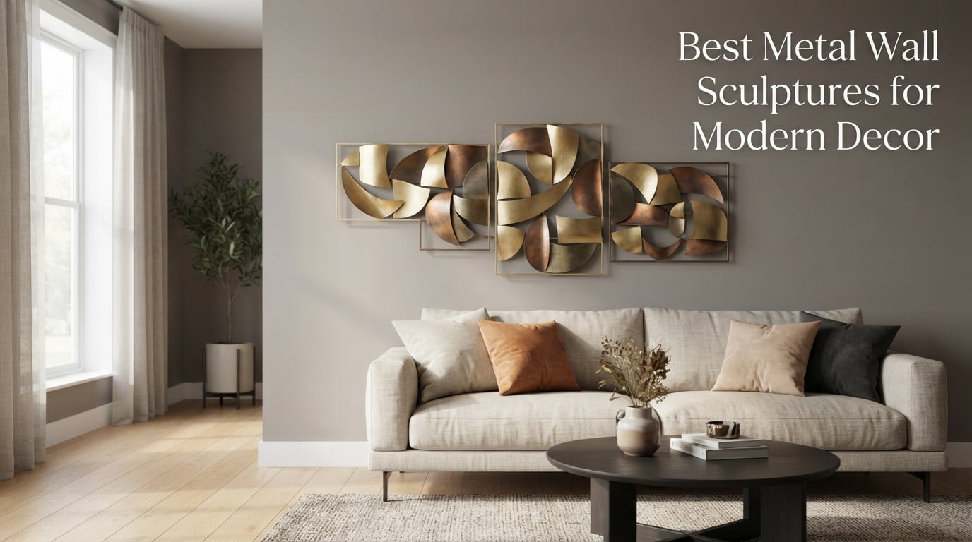 Best Metal Wall Sculptures for Modern Decor