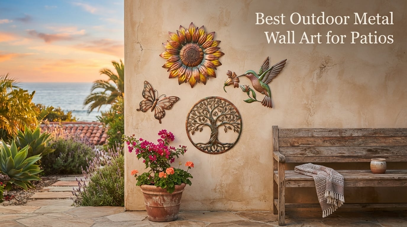 Best Outdoor Metal Wall Art for Patios