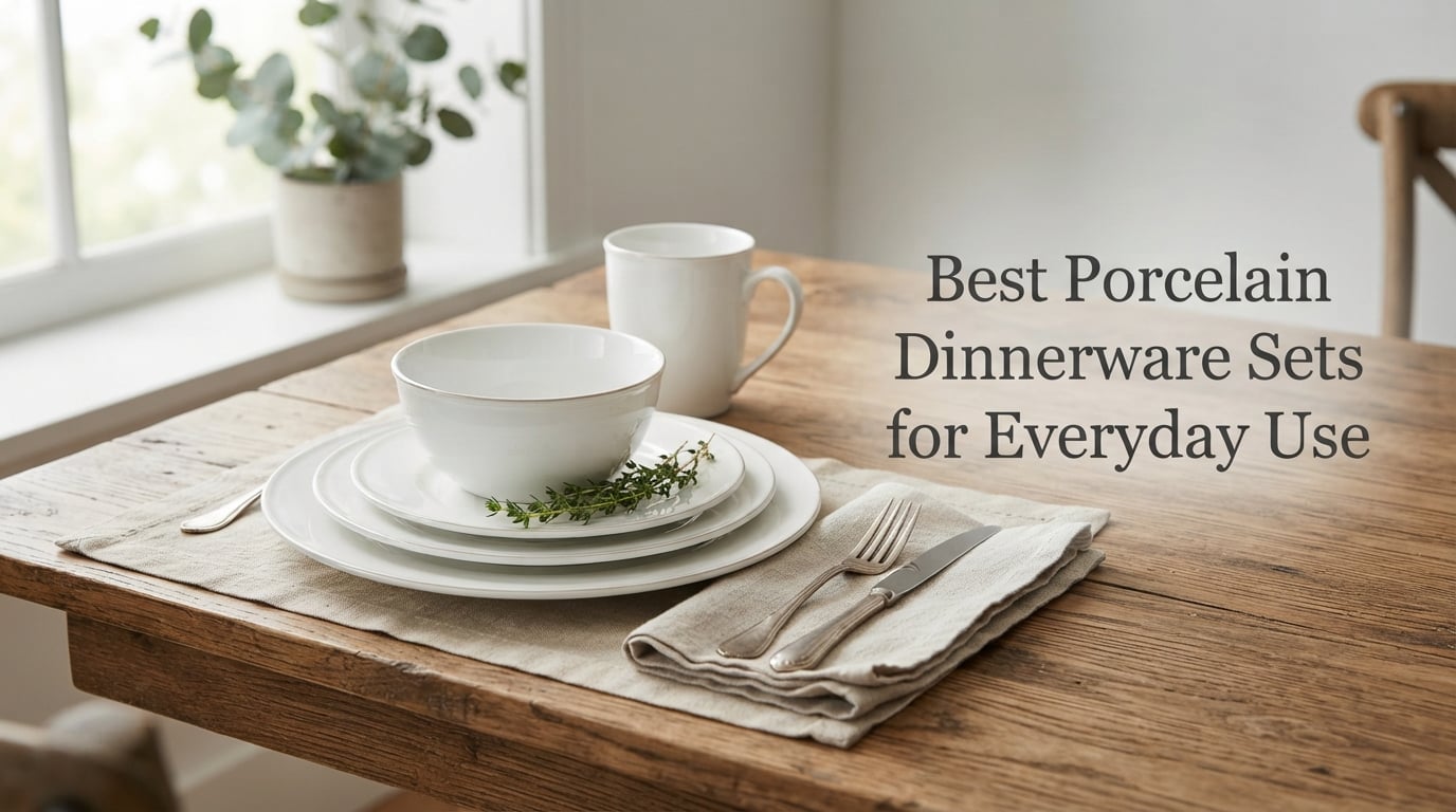 Best Porcelain Dinnerware Sets for Everyday Use