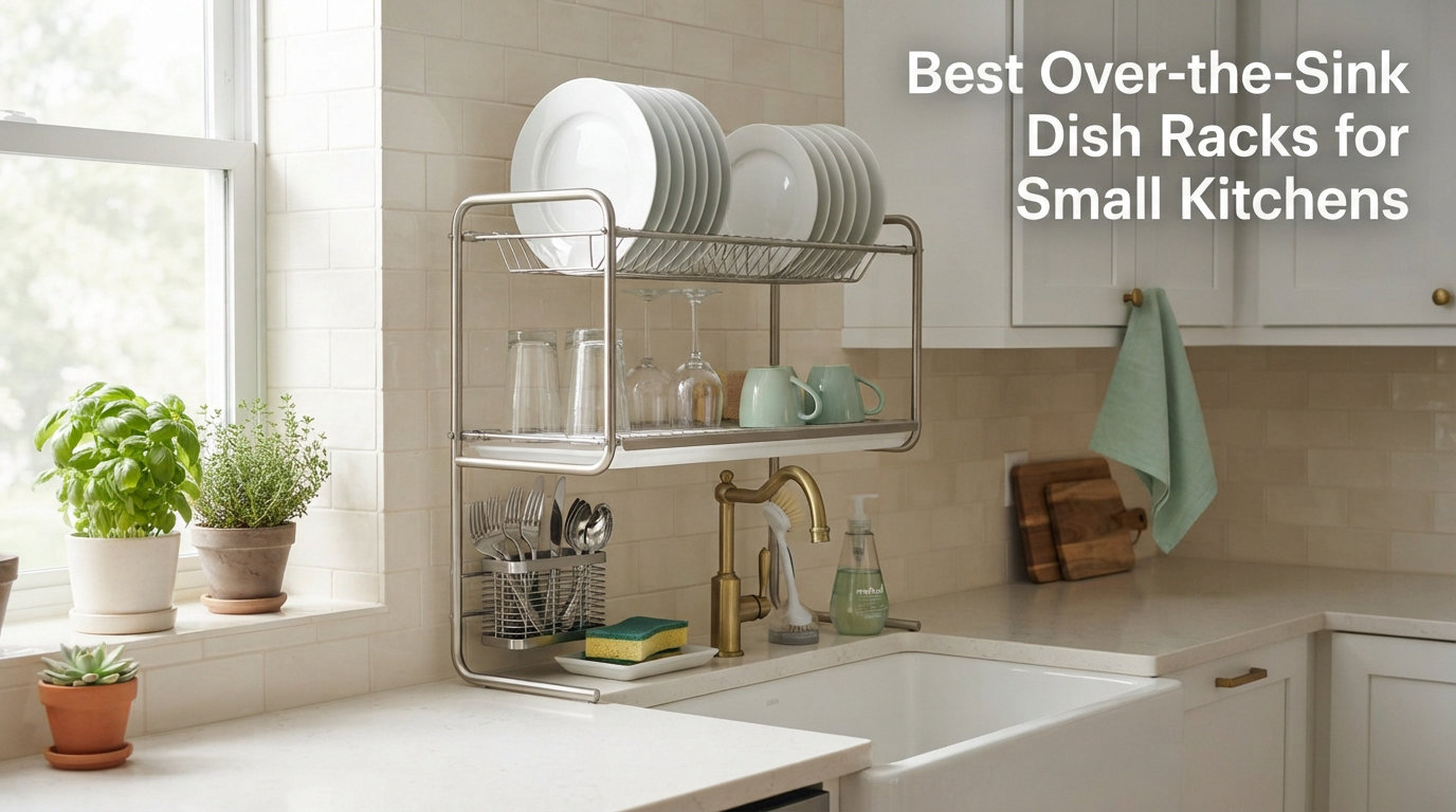 Best Over-the-Sink Dish Racks for Small Kitchens