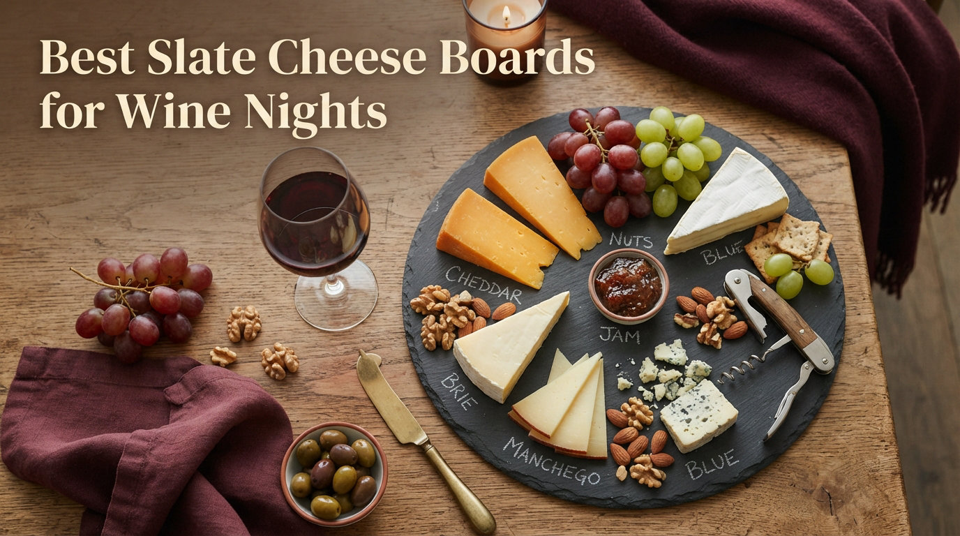 Best Slate Cheese Boards for Wine Nights
