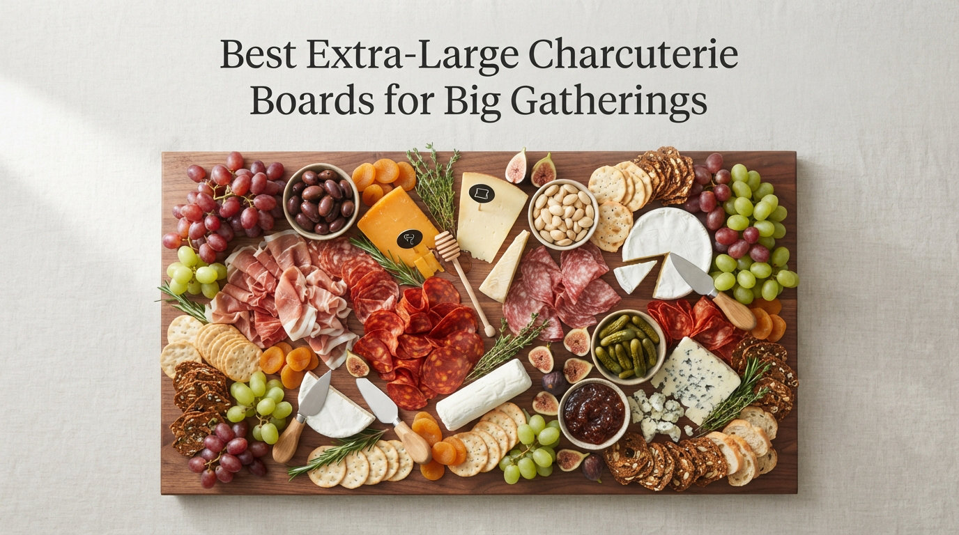 Best Extra-Large Charcuterie Boards for Big Gatherings