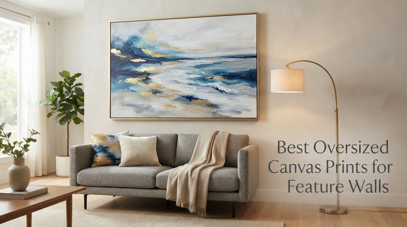 Best Oversized Canvas Prints for Feature Walls