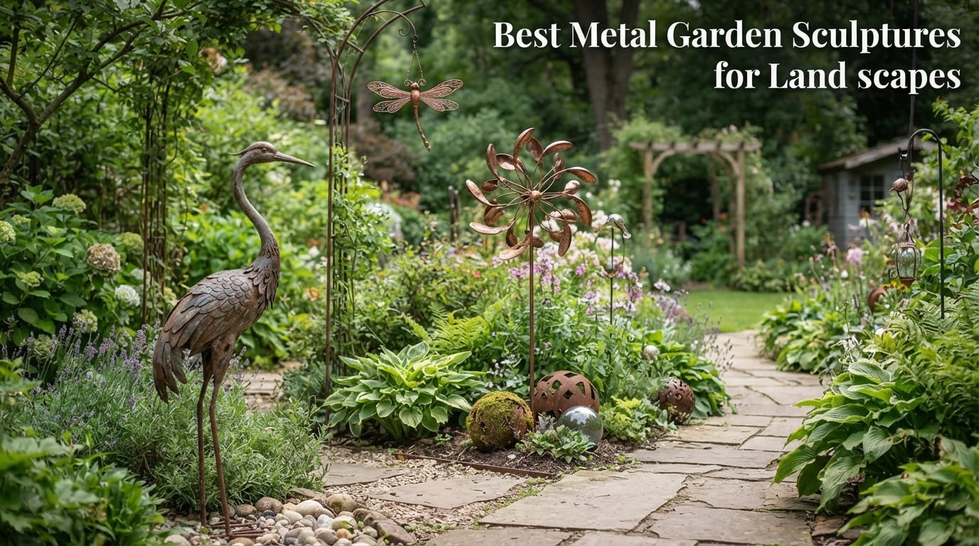 Best Metal Garden Sculptures for Landscapes