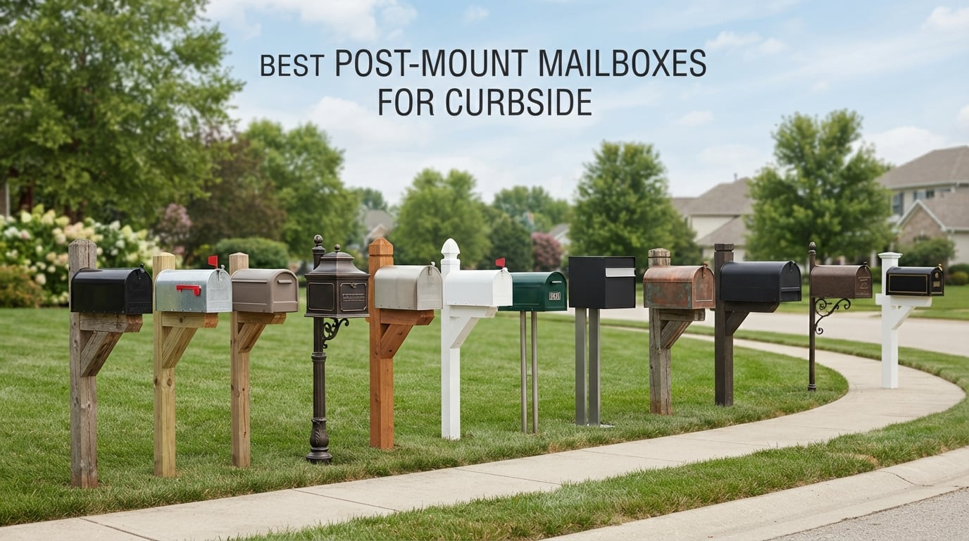 Best Post-Mount Mailboxes for Curbside