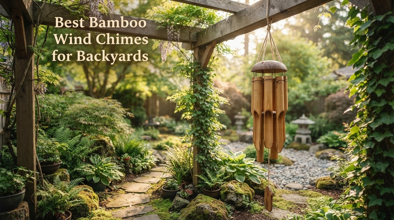 Best Bamboo Wind Chimes for Backyards