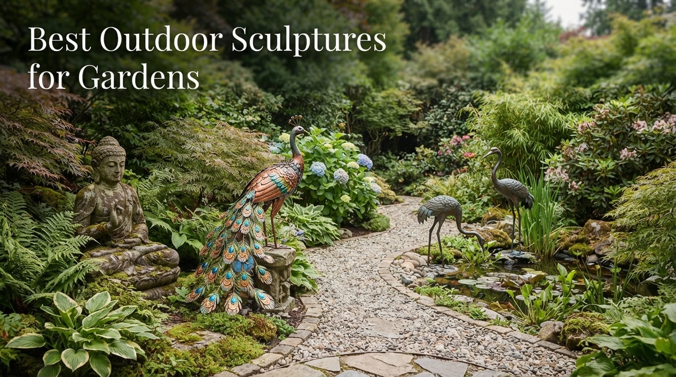 Best Outdoor Sculptures for Gardens