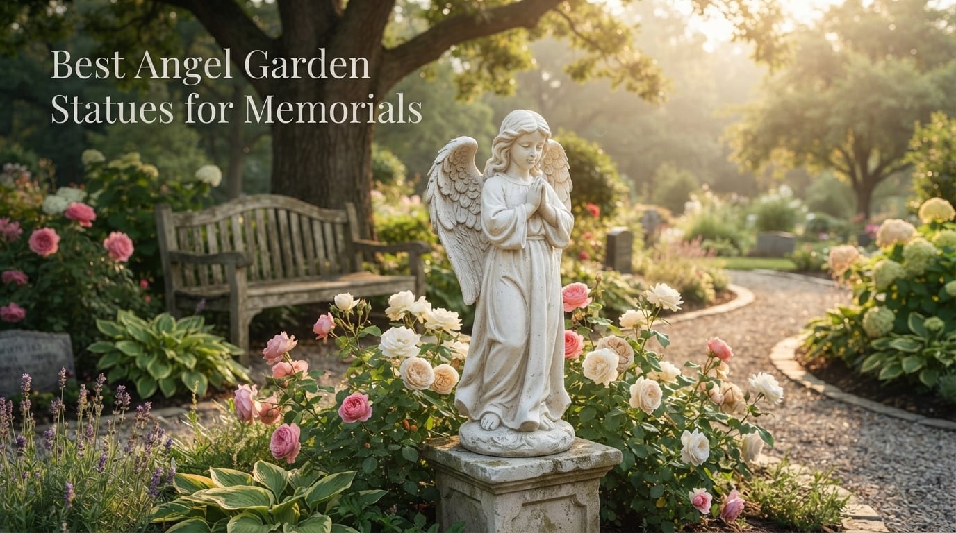 Best Angel Garden Statues for Memorials