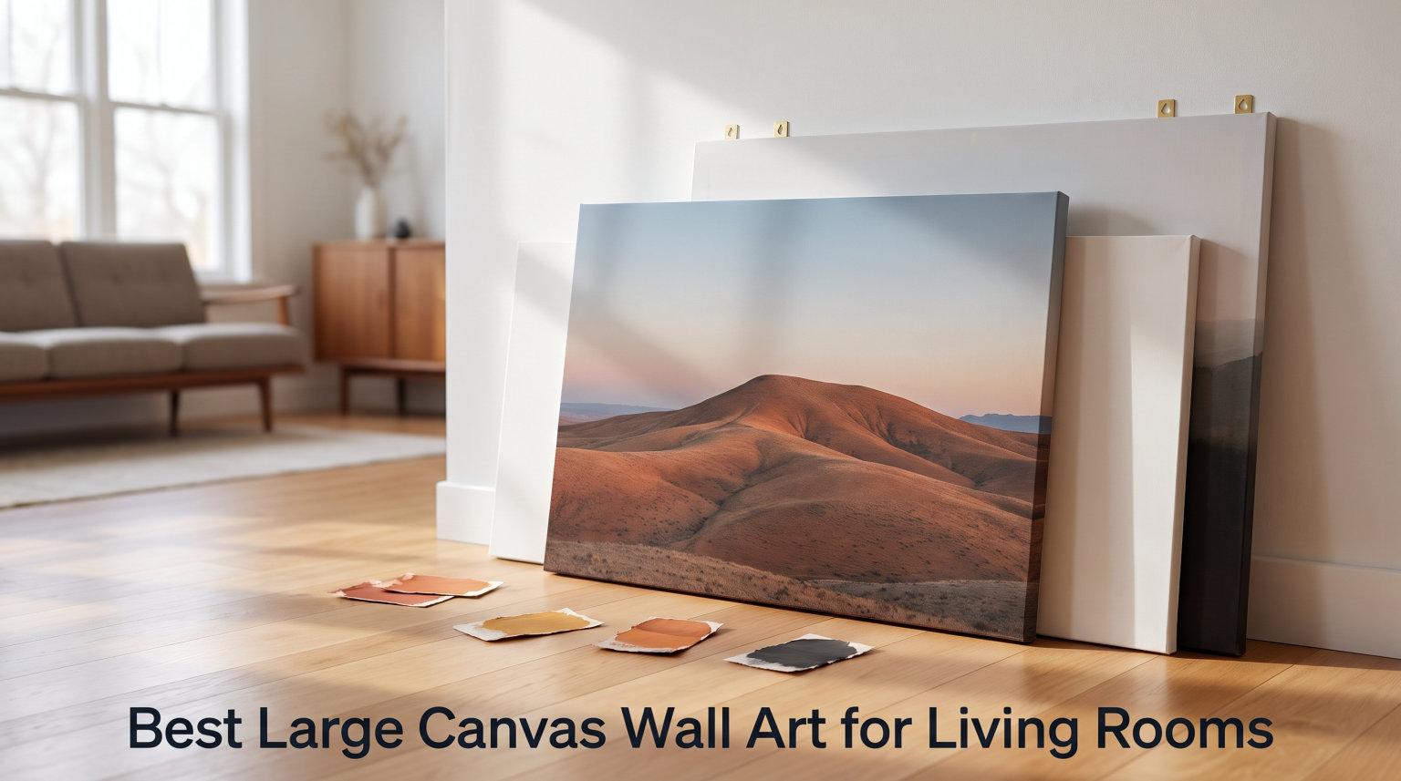 Best Large Canvas Wall Art for Living Rooms