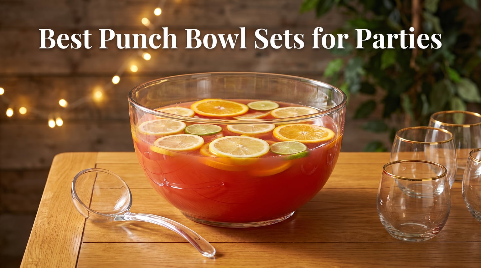 Best Punch Bowl Sets for Parties