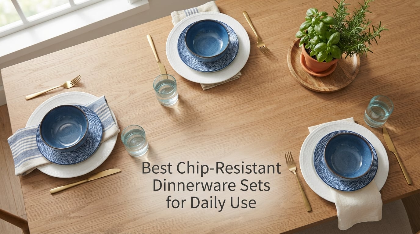 Best Chip-Resistant Dinnerware Sets for Daily Use