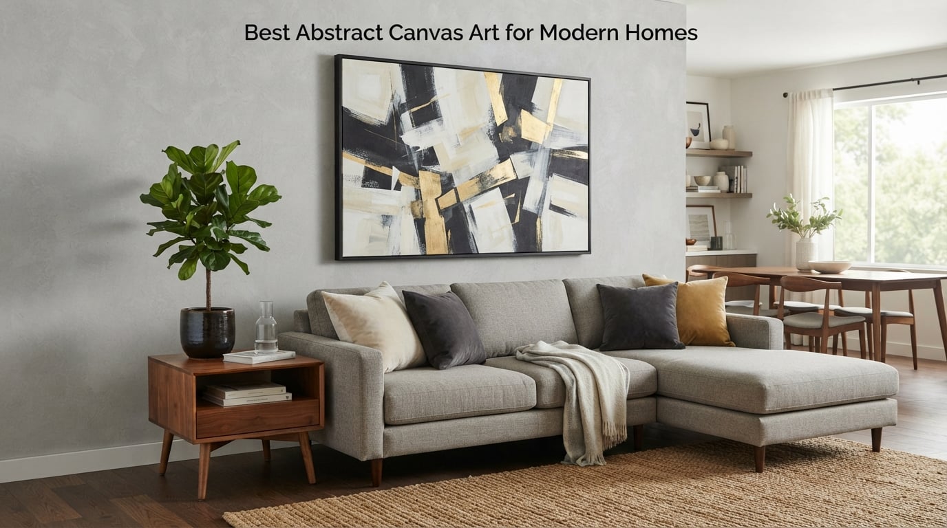 Best Abstract Canvas Art for Modern Homes