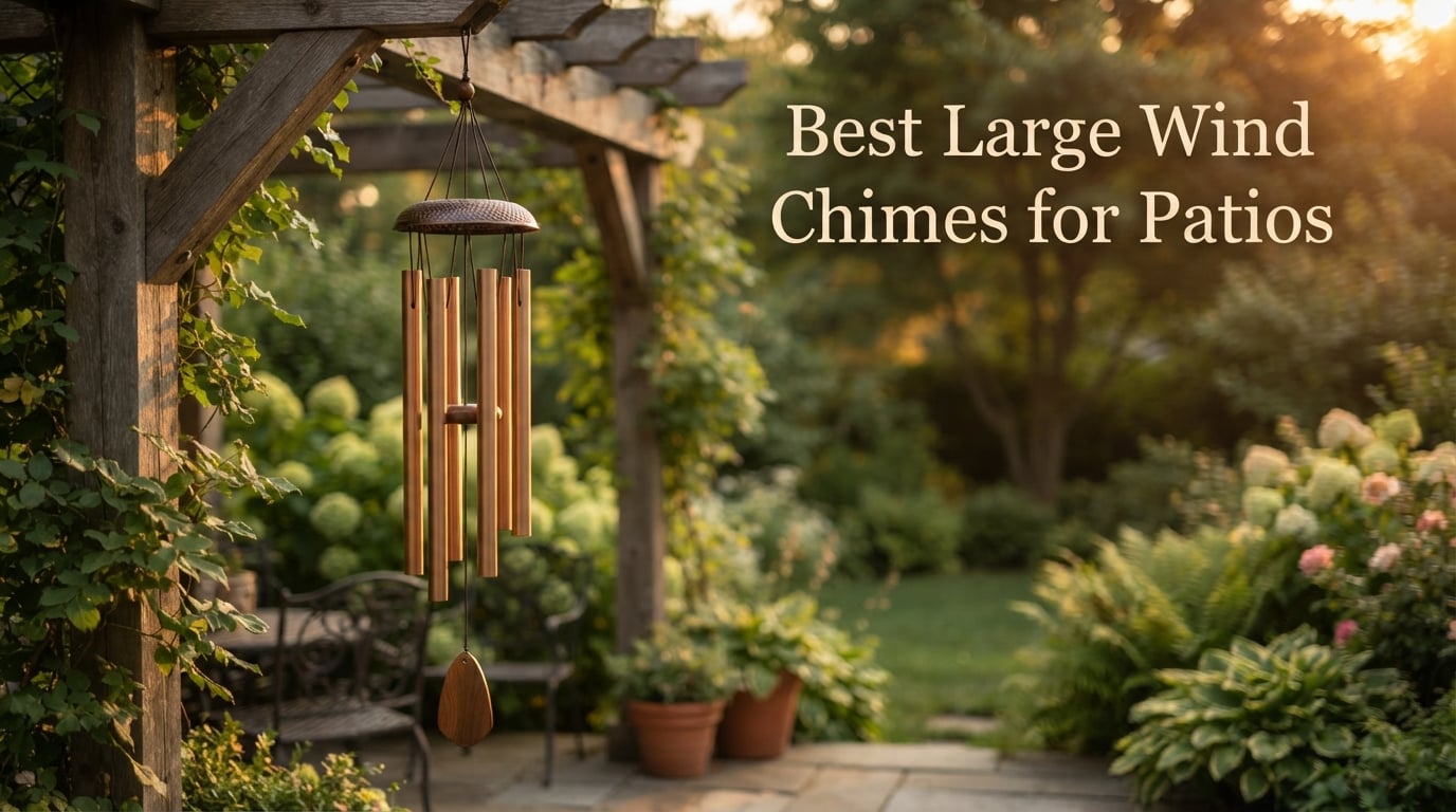 Best Large Wind Chimes for Patios
