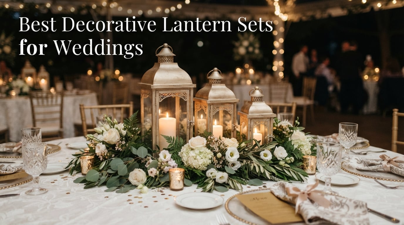 Best Decorative Lantern Sets for Weddings