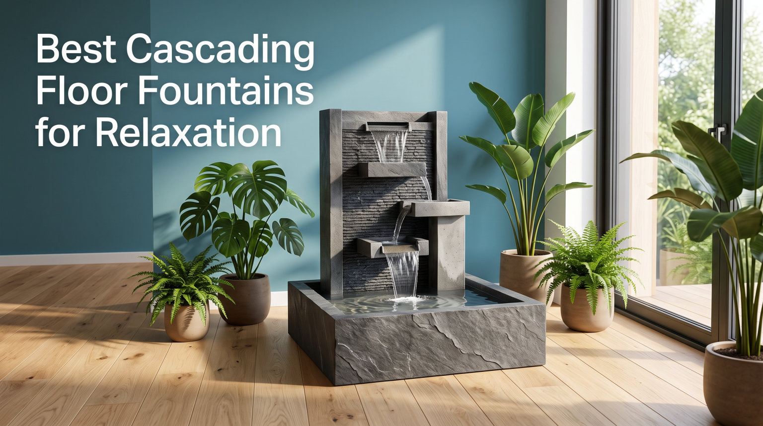 Best Cascading Floor Fountains for Relaxation