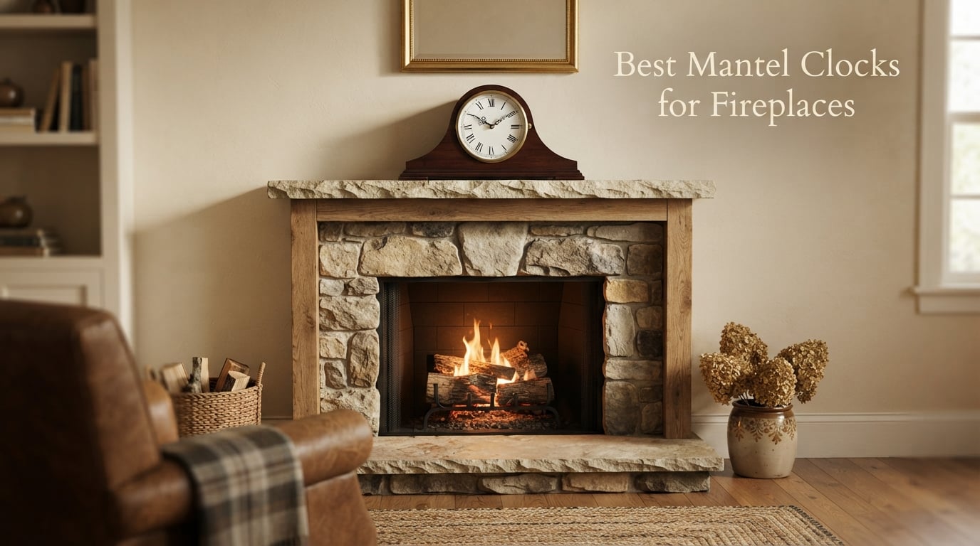 Best Mantel Clocks for Fireplaces