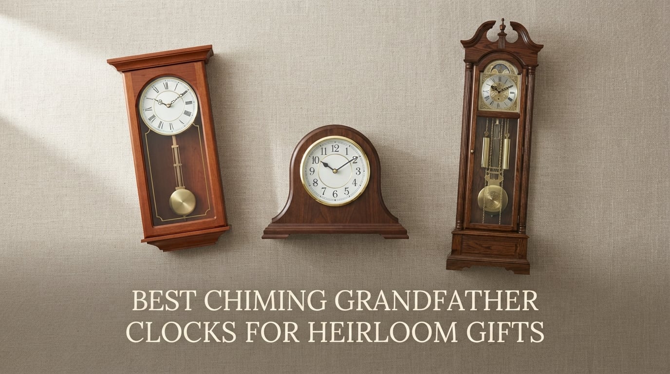 Best Chiming Grandfather Clocks for Heirloom Gifts