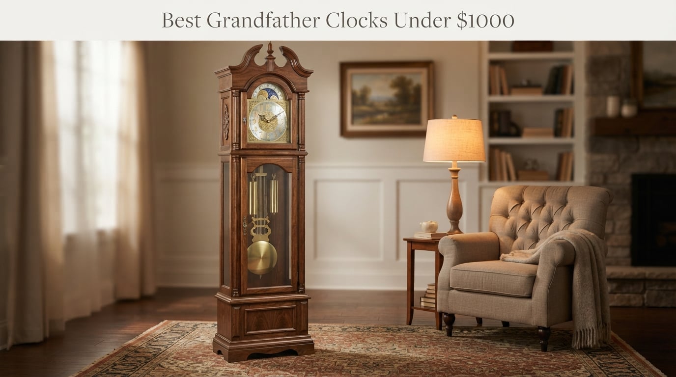 Best Grandfather Clocks Under $1000