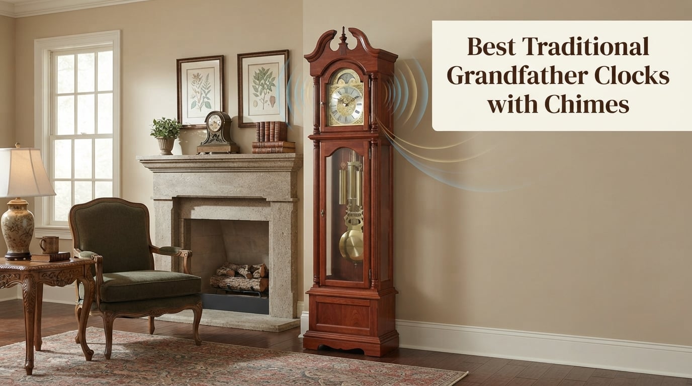 Best Traditional Grandfather Clocks with Chimes