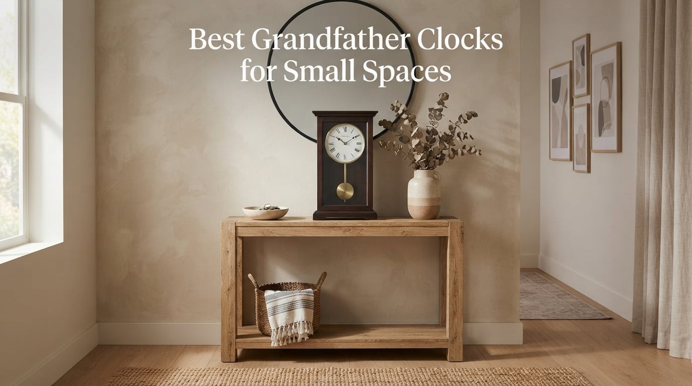 Best Grandfather Clocks for Small Spaces