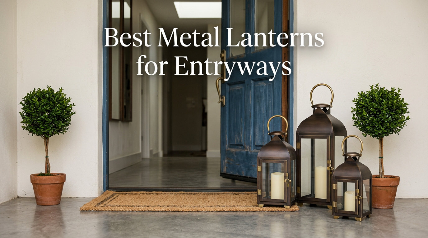 Best Metal Lanterns for Entryways