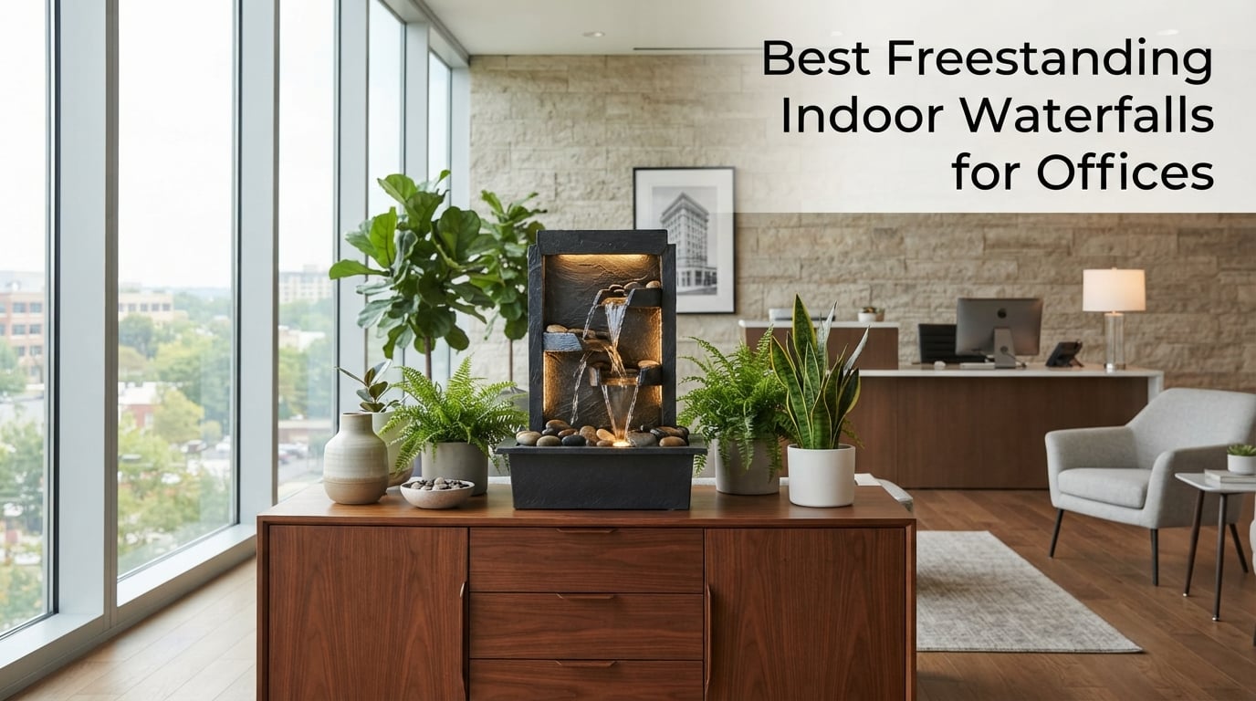 Best Freestanding Indoor Waterfalls for Offices