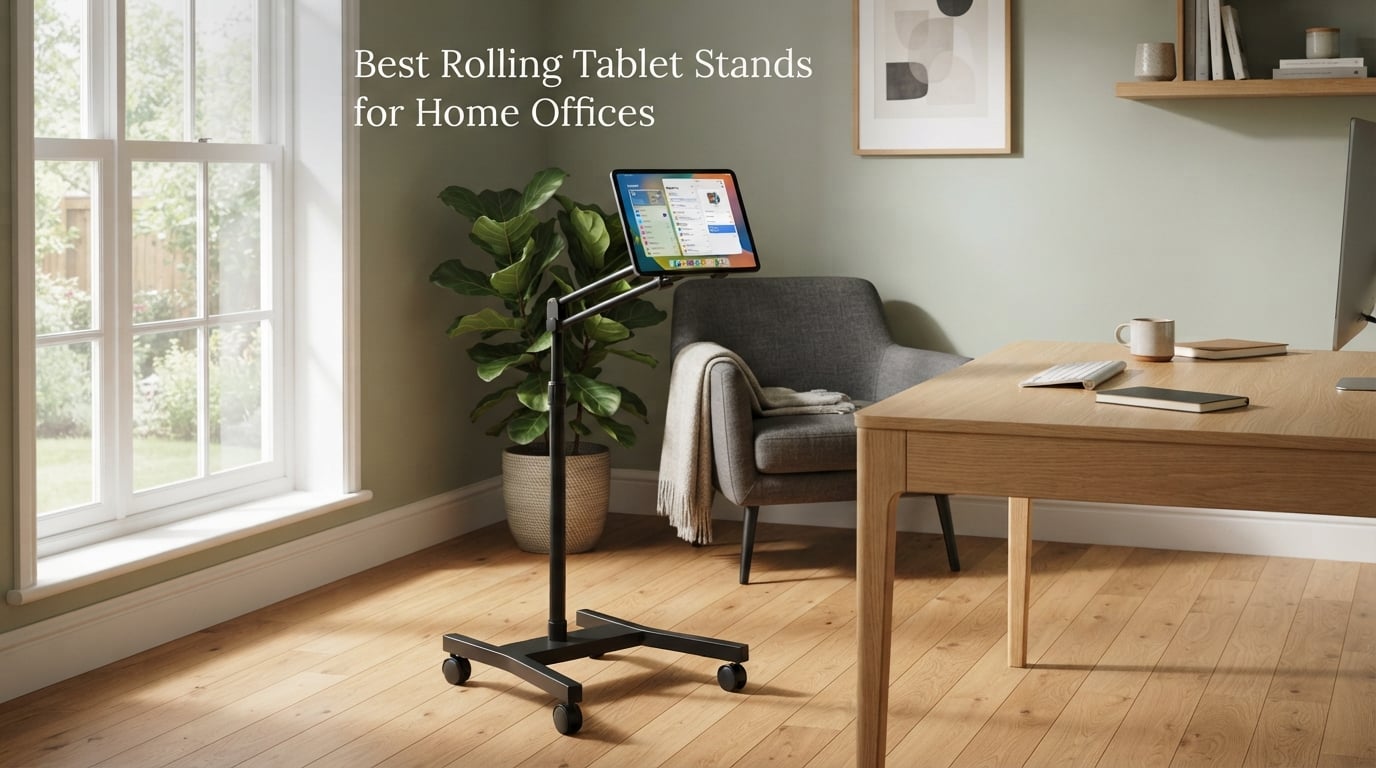 Best Rolling Tablet Stands for Home Offices