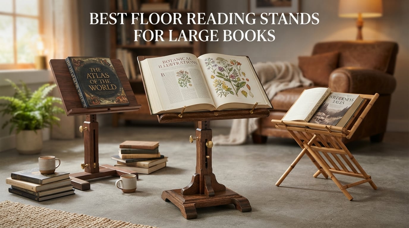 Best Floor Reading Stands for Large Books